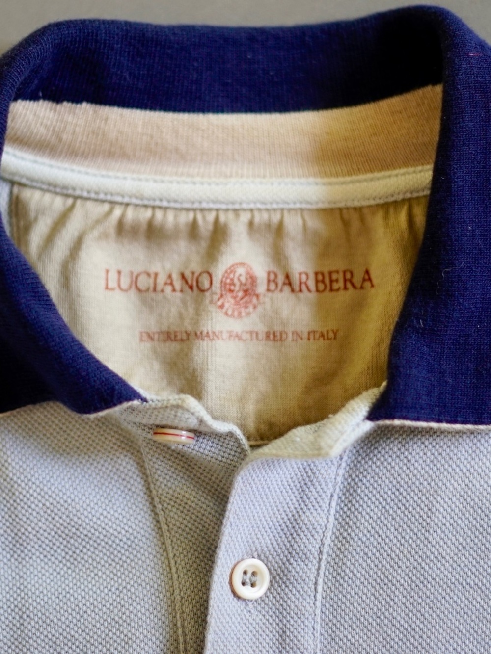 Luciano Barbera short sleeve polo